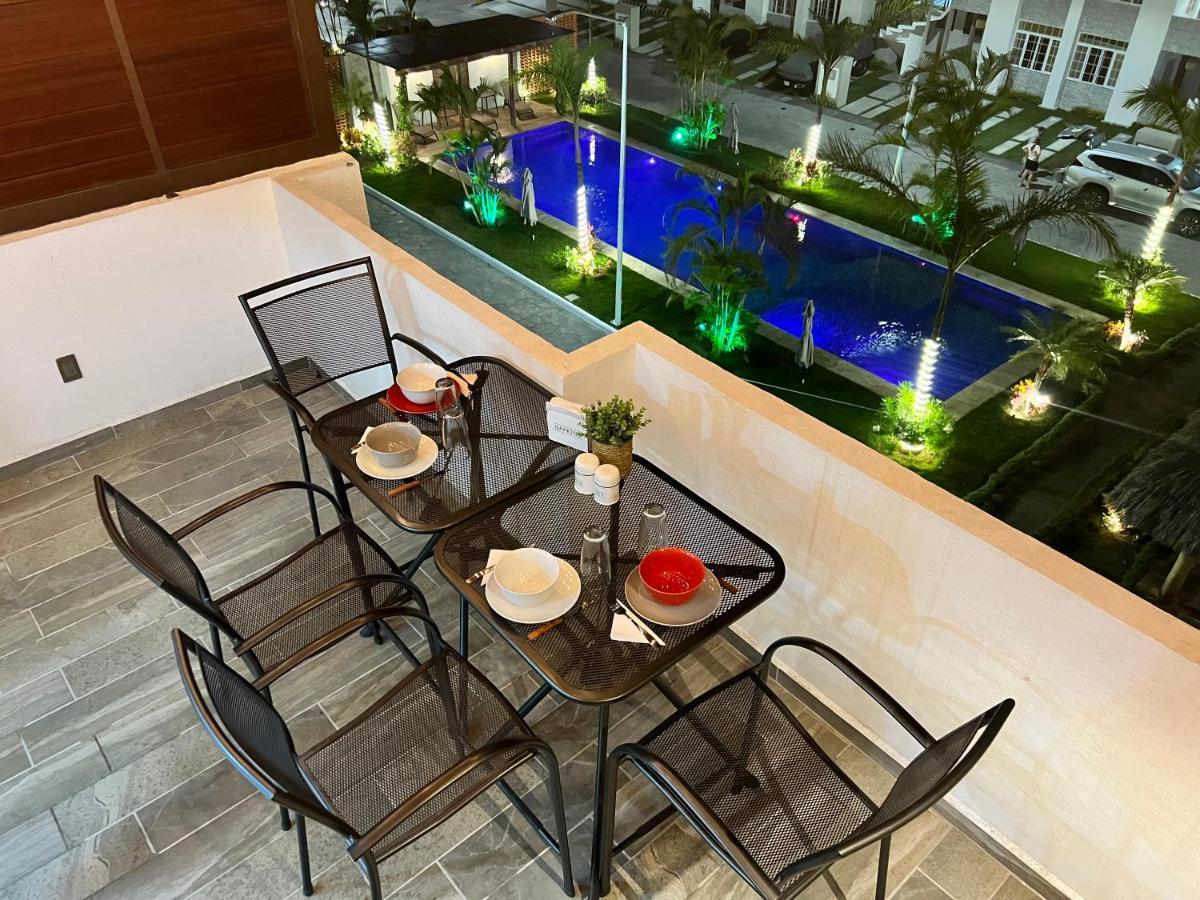 Penthouse Manzanillo Exclusivo Con Alberca Apartman Kültér fotó