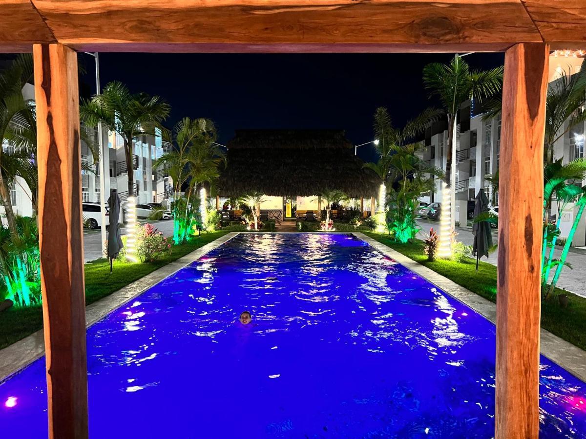 Penthouse Manzanillo Exclusivo Con Alberca Apartman Kültér fotó